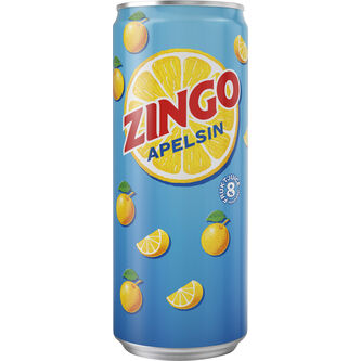 Zingo Apelsin Läsk Burk Zingo 33cl