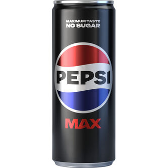 Pepsi Max Läsk Burk Pepsi 33cl